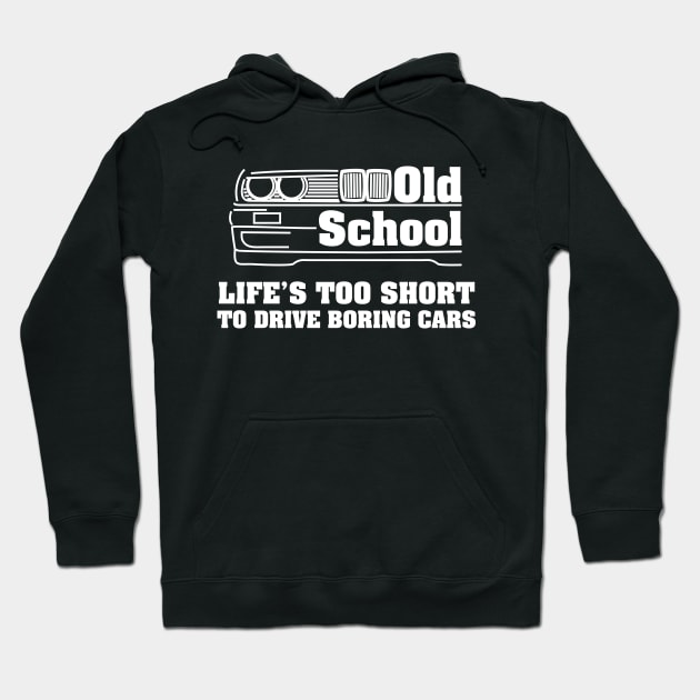 E30 Life White Hoodie by vakuera